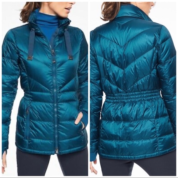 athleta banner peak down jacket